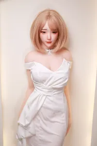 Dimu Doll シリコンヘッド+TPE体 金髪 ラブドール 軽量化可能 Amara 166cm