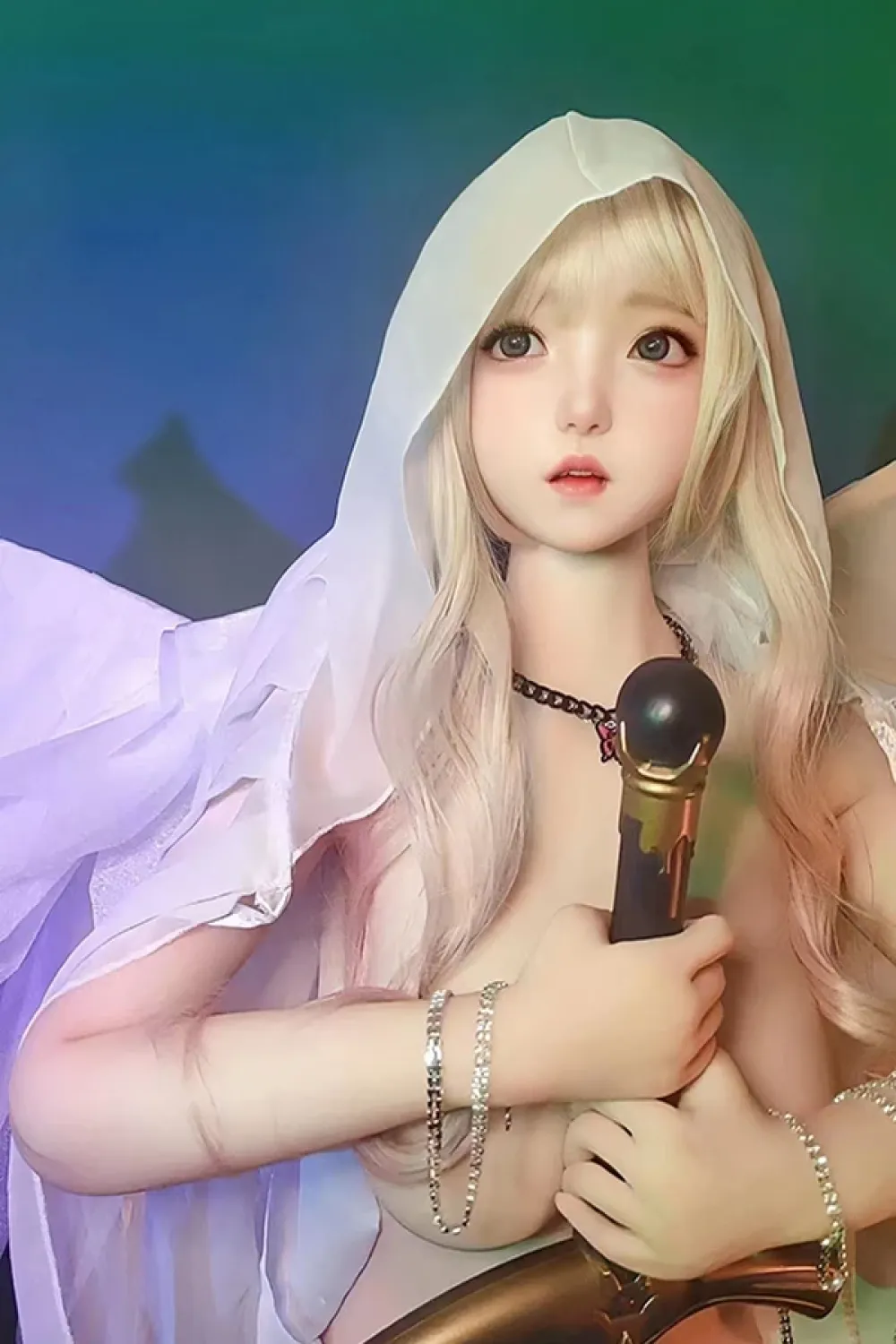 Dimu Doll シリコンヘッド+TPE 体 清楚系ドールラブドール Daenerys 158cm