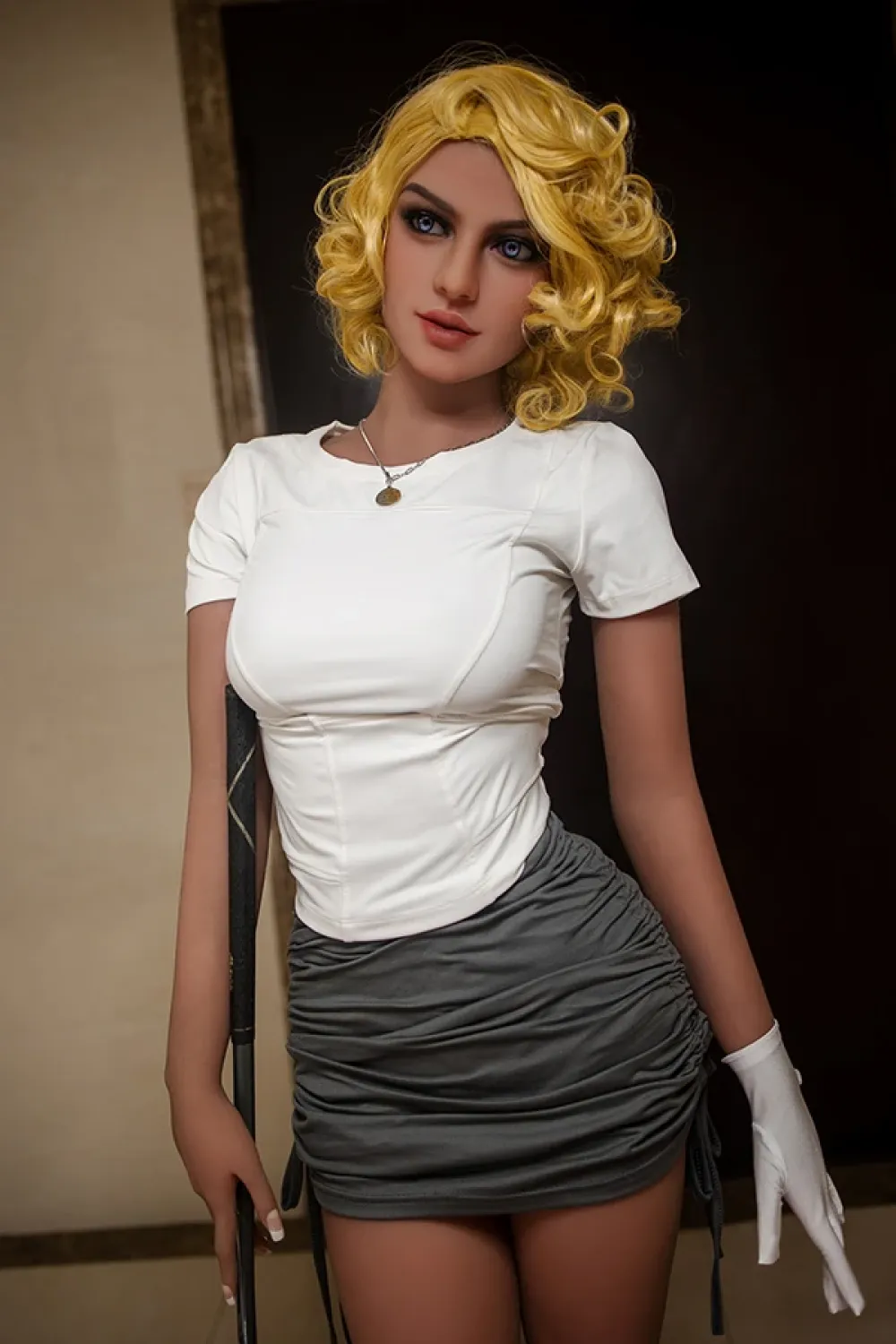 2022年6月最新作 欧米人風 ゴルフ 熟女ラブドール 通販 Daphne 158cm