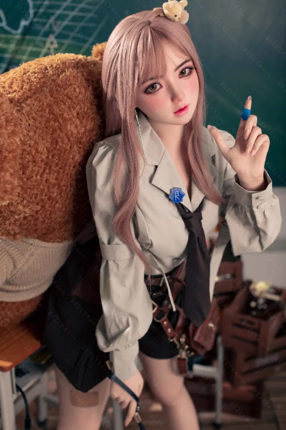 Bezlya doll 透明感のある清楚系ドール ラブドール フルシリコン 2.1 鈴蘭 155cm R 0311 ROS口付き 4番メイク