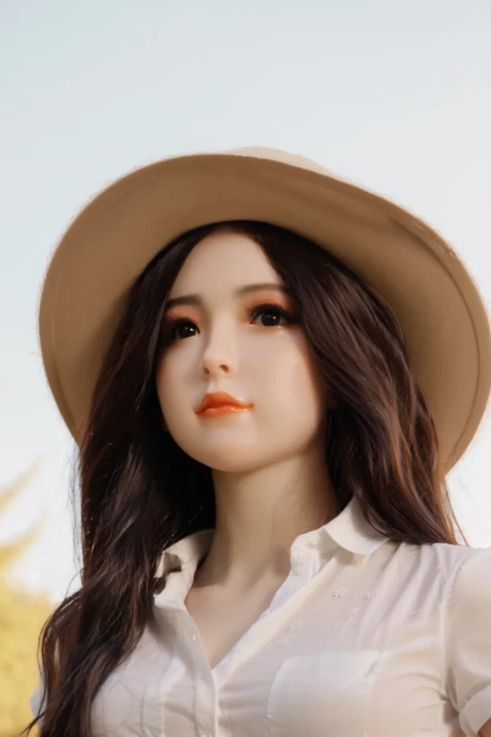 Aibei Doll シリコンヘッド 妹系 アイドルっぽいダッチワイフ 清楚系 紗奈 148cm #AB2