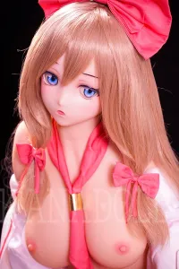 シリコンヘッド+TPE 体 ラブドール アニメ 顔 Amity 158cm