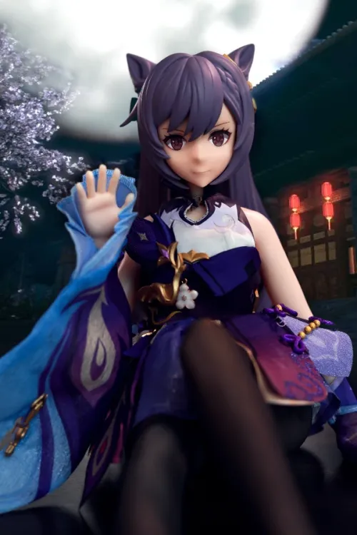 Dimu Doll PVC頭部+シリコンボディ アニメ系 ミニラブドール コスプレ 刻晴 50cm