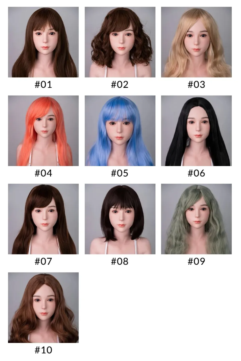 Yearndoll ウィッグ単体販売