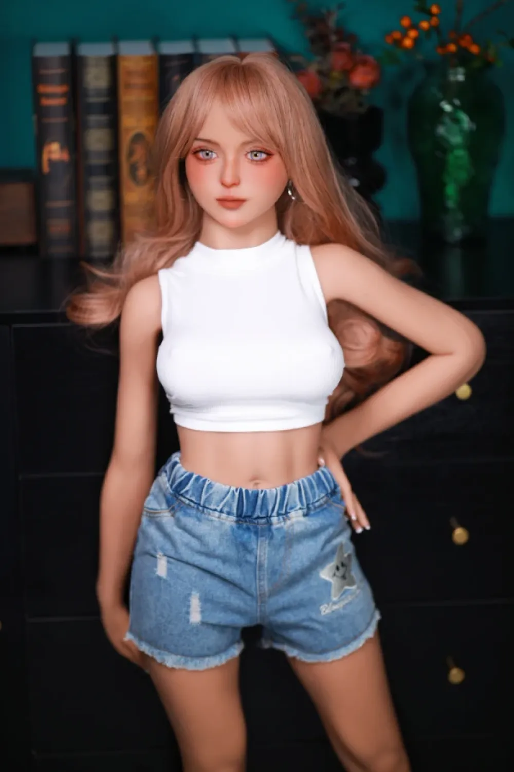 Fire Doll TPE製 妹系 外人ラブドール アイドルっぽい 鈴 128cm #48