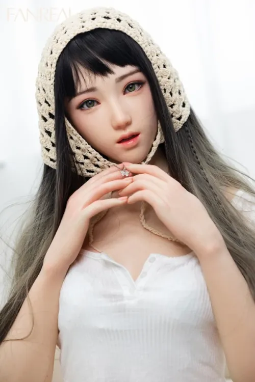 Fanreal Doll シリコン製 御姉 ラブドール セクシー 可動口付き 158cm-Bcup Jia