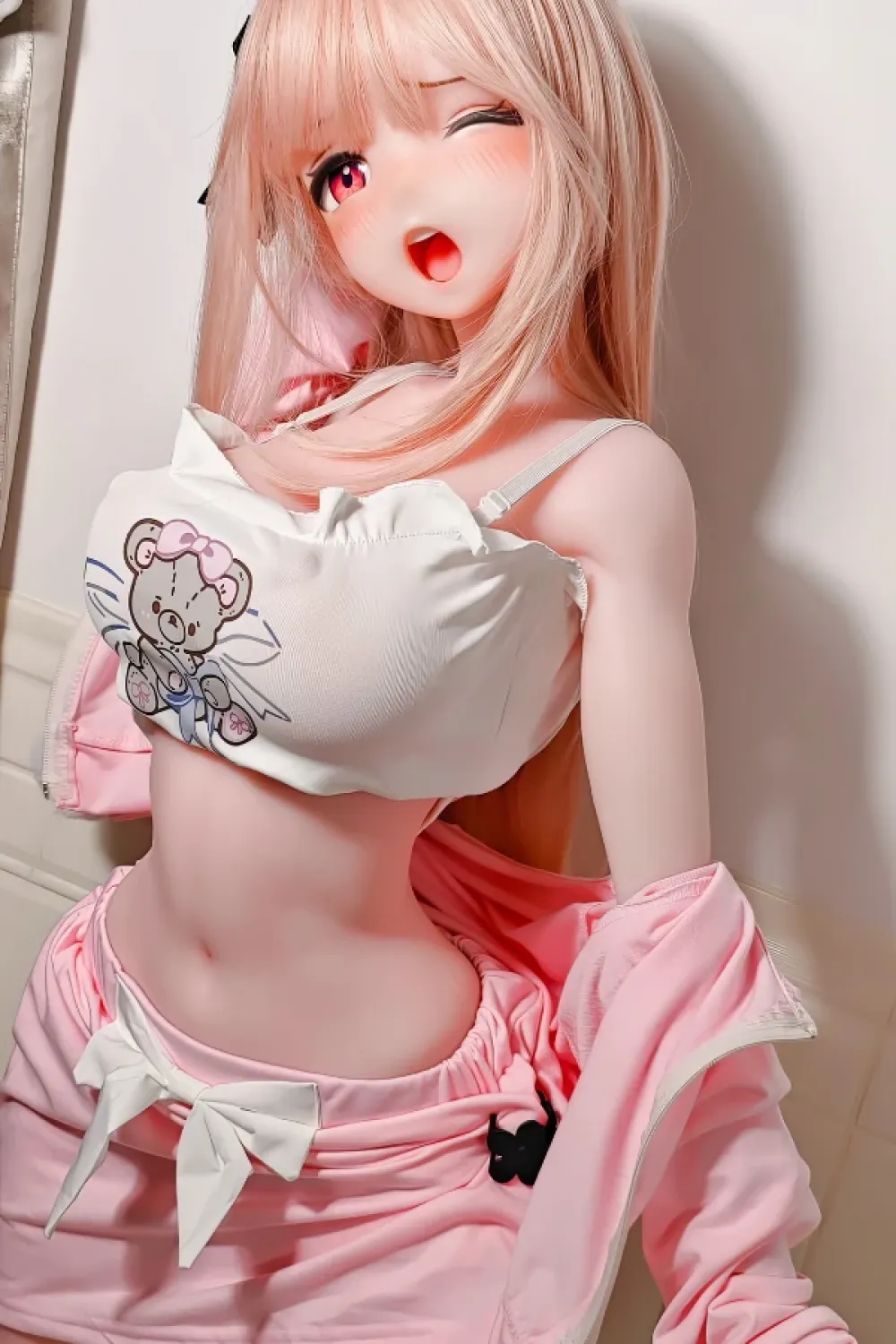 ElsaBabe Doll 144cm Mcup シリコン M Pink RAD054 Ichigotani Koi-Cute Moments 魔族調教用