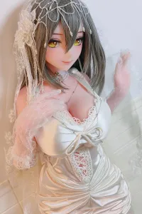 ElsaBabe Doll 148cm Lcup シリコン L Pink AHR019 Mizuta Nina-Pure White Vow アニメ彼女系