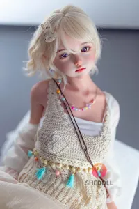 She Doll シリコンヘッド ボディ材質選択可能 アイドルっぽいラブドール 天真爛漫 顎機能追加可 朵朵 148cm Dカップ