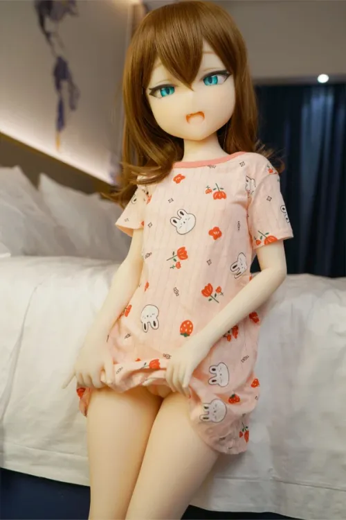 Irokebijin Doll 色気美人 110 cm アニメ ラブドール S-TPE A Cup Flat Chest Anna