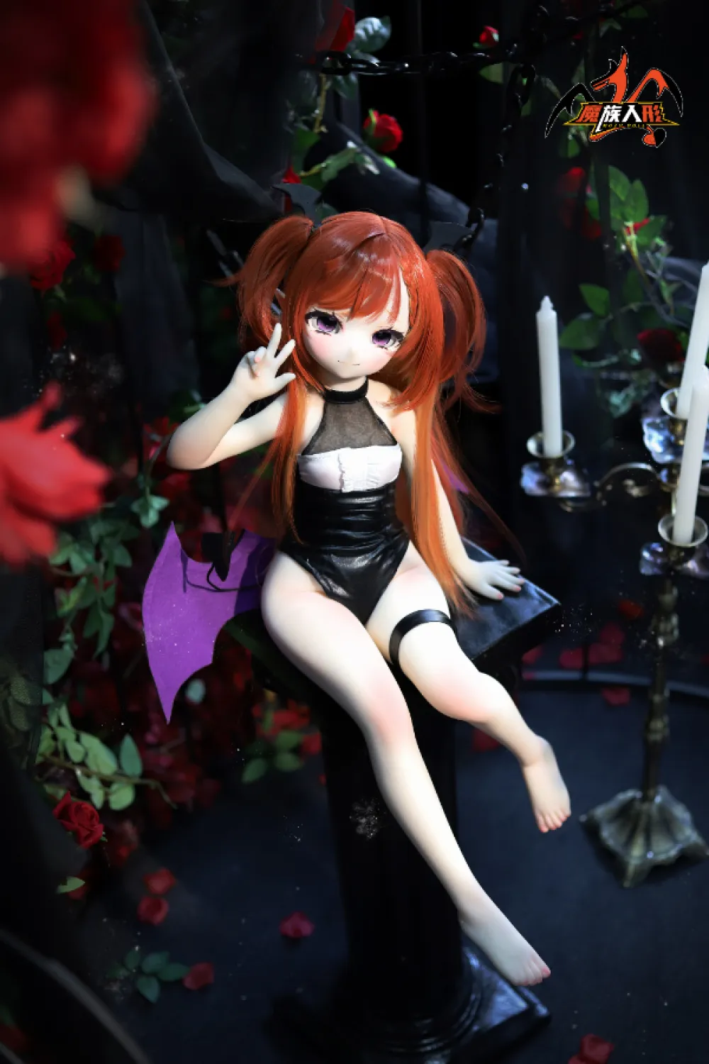 「写真衣装付き」 Mozu Doll 天真爛漫 アニメラブドール 85cm-看板娘·薩麗希爾 Mascot·Sallyhill