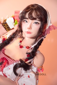 She Doll シリコンヘッド ボディ材質選択可能 可動式顎が対応可能 楚琳2.0 160cm C カップ