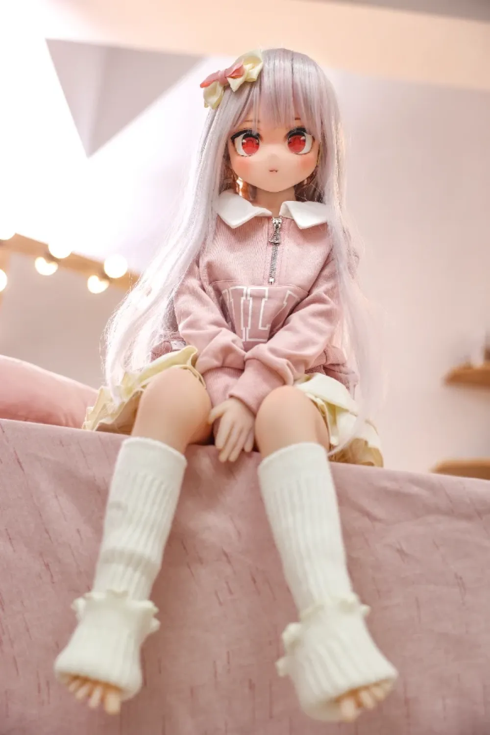 Dimu Doll PVCヘッド＋TPEボディ 妹系 ミニラブドール アニメ顔 リリス 85cm