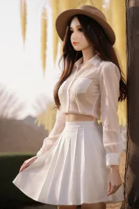 Aibei Doll シリコンヘッド 妹系 アイドルっぽいダッチワイフ 清楚系 紗奈 148cm #AB2
