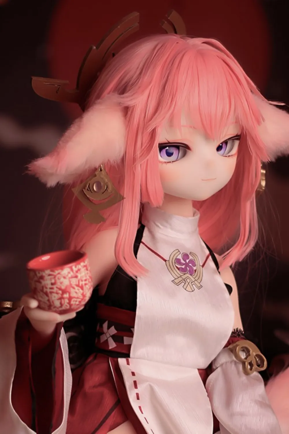 「写真衣装付き」 ラブドール 新作 お稲荷さん きつね 85cm 2.0