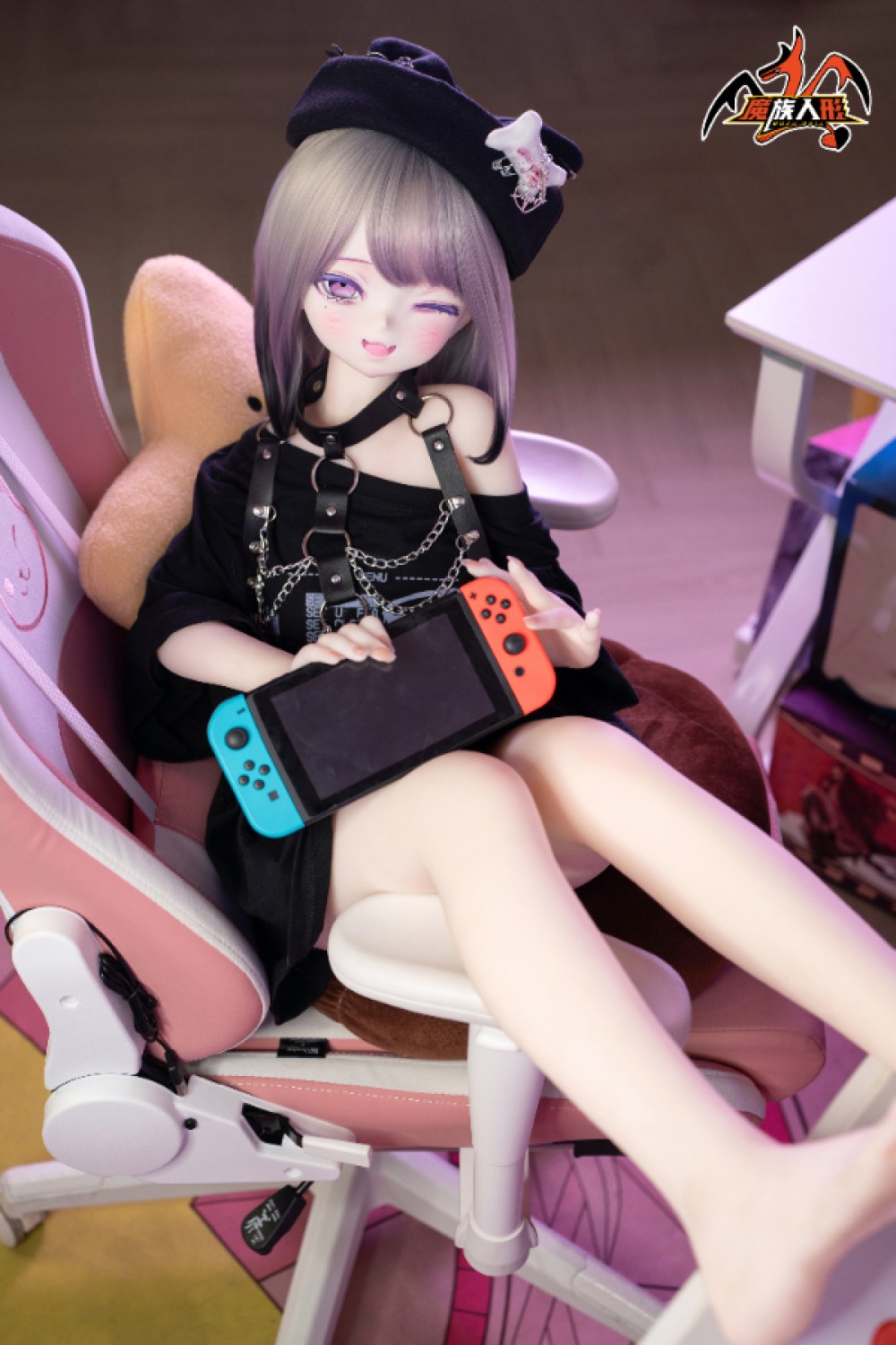 Mozu Doll SSR 地雷系女子 アニメダッチワイフ 141cm 優愛（141-YuAi) 大胸 PVCヘッド TPEボディー