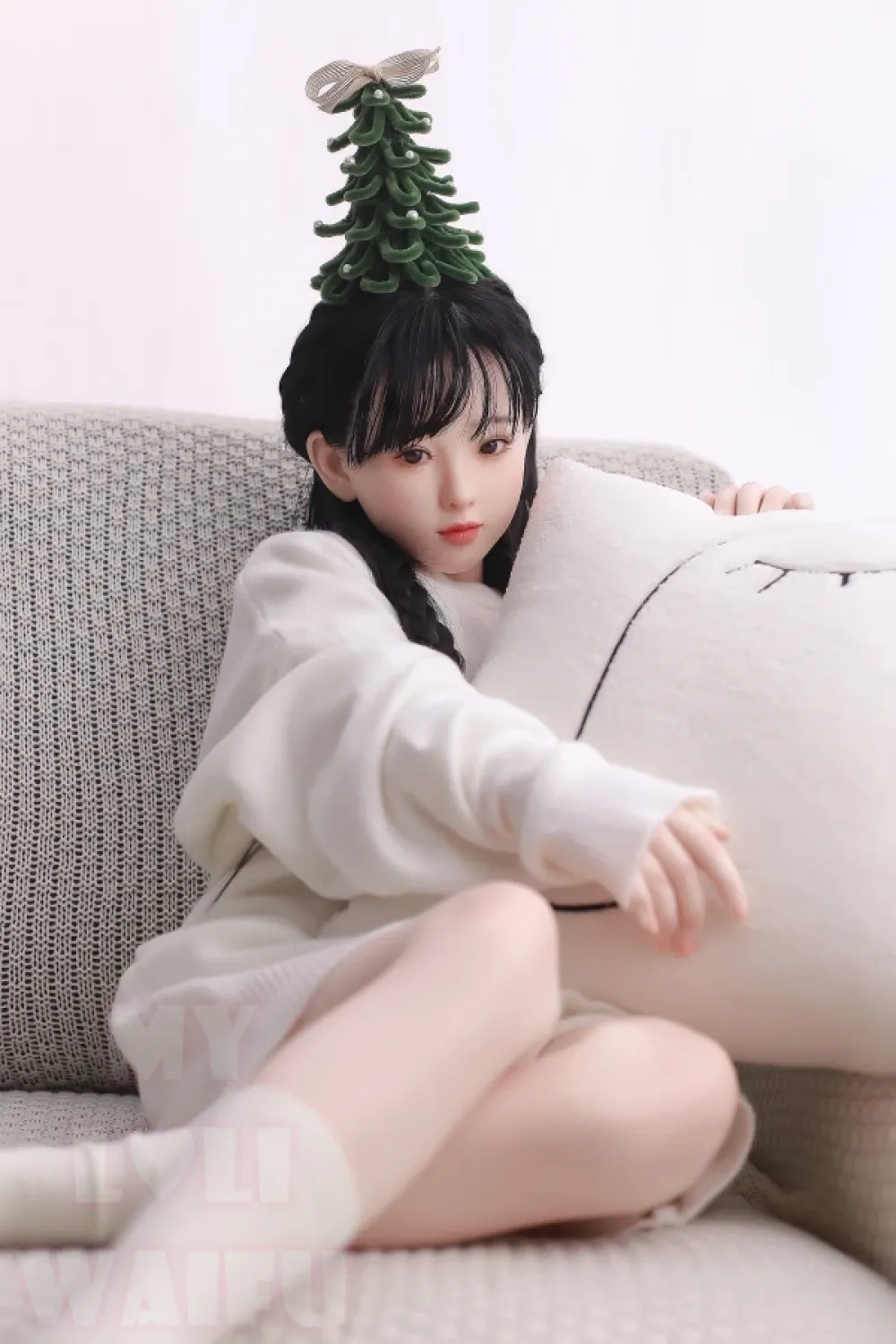 MLW DOLL シリコン製 クリスマス系 可憐ラブドール 清楚 もも 127cm A カップ #88