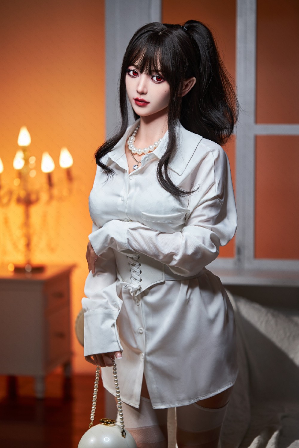 Aitia doll シリコン製 清楚系 ラブドール 白き恋 0278 木槿 Ultraメイク 2.2U 153cm U