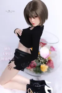 MLW Doll シリコン製 クール系 短髪ミニラブドール 明るい 鈴 60cm #M2