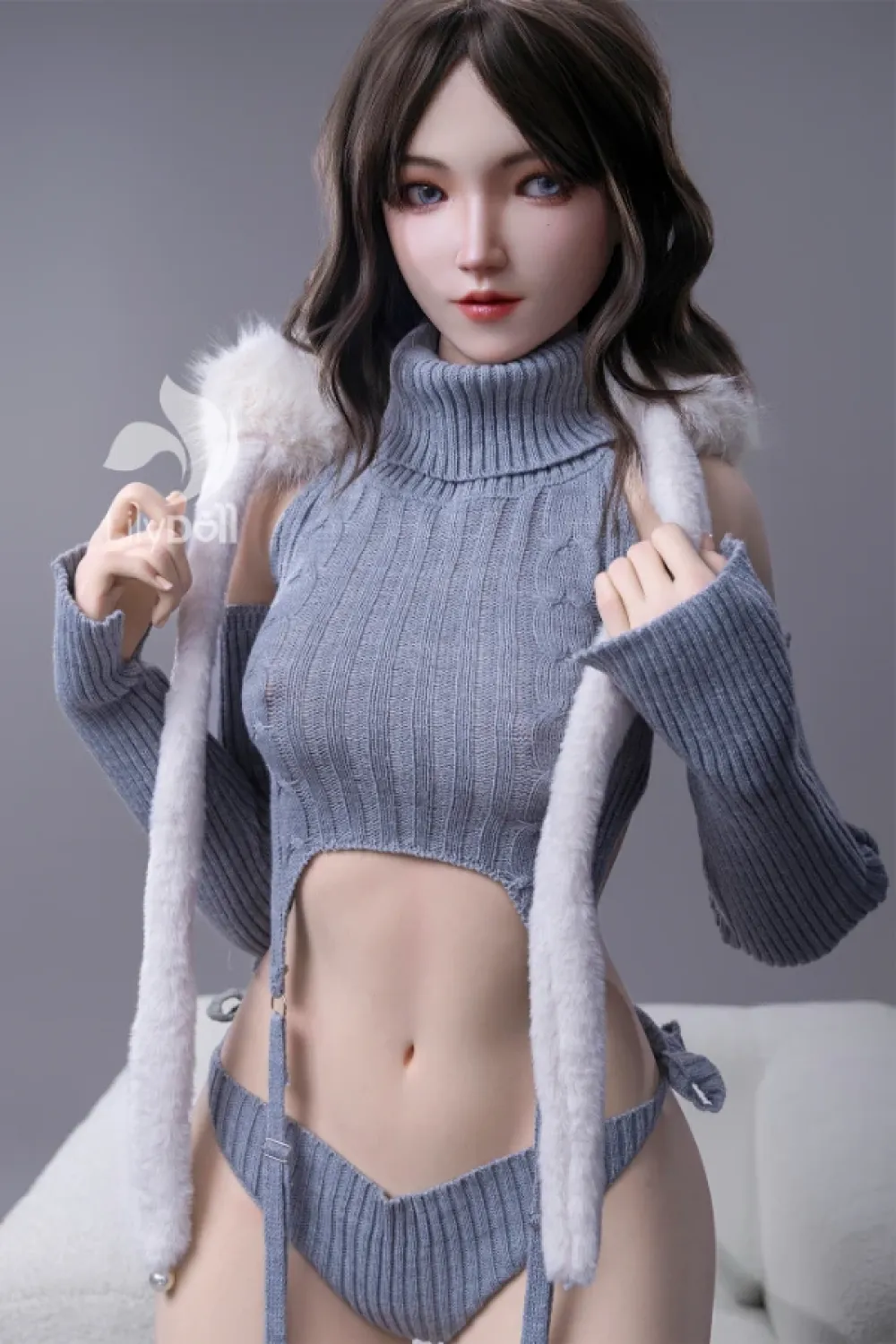 Lily Doll 159cm シリコンヘッド+TPE体 LD019 159cmB LH031A-D Natural Freya-D 巨尻ラブドール