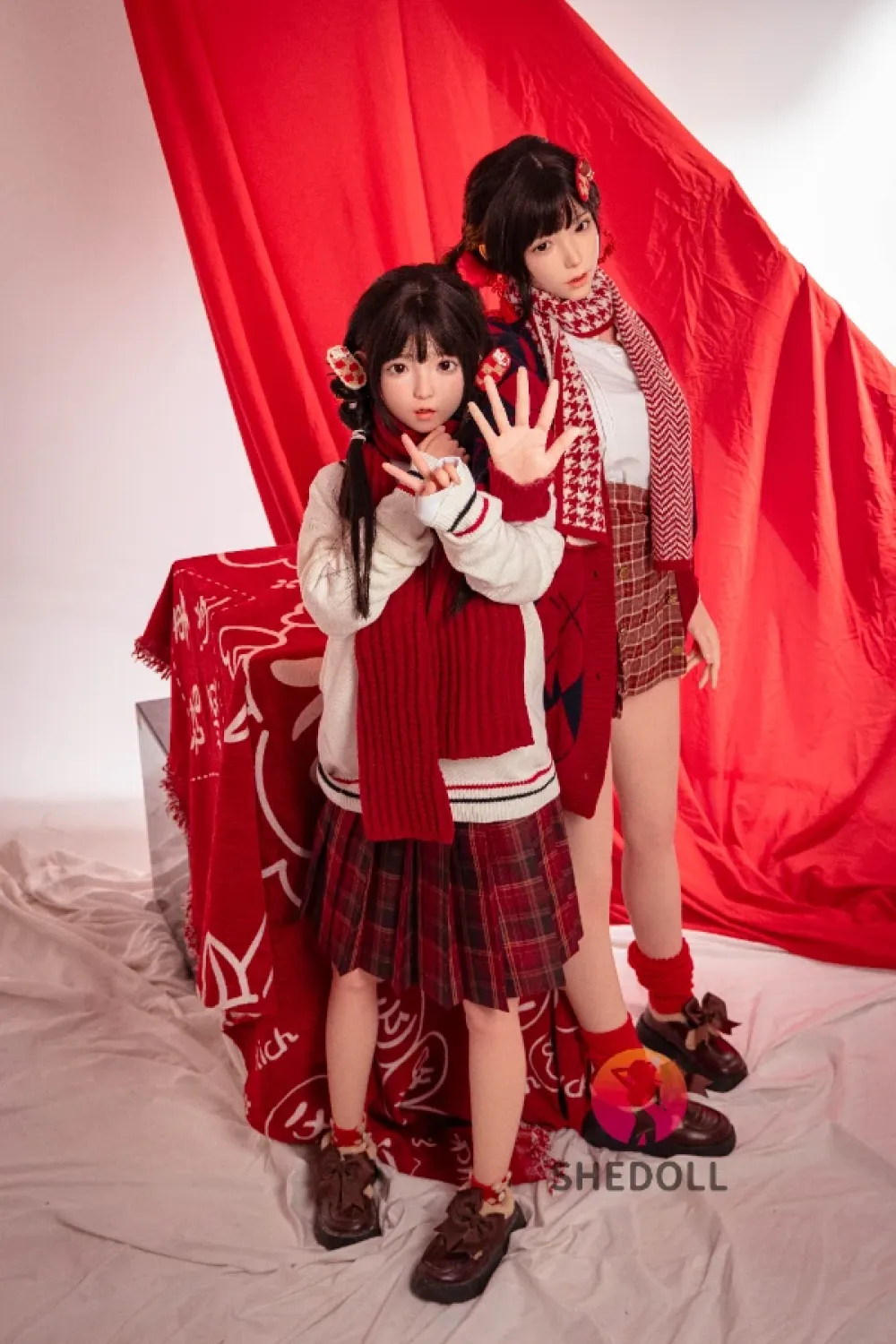 She Doll シリコンヘッド ボディ材質選択可能 天真爛漫ラブドール アイドルっぽい 顎機能追加可 洛小乙 148cm Dカップ