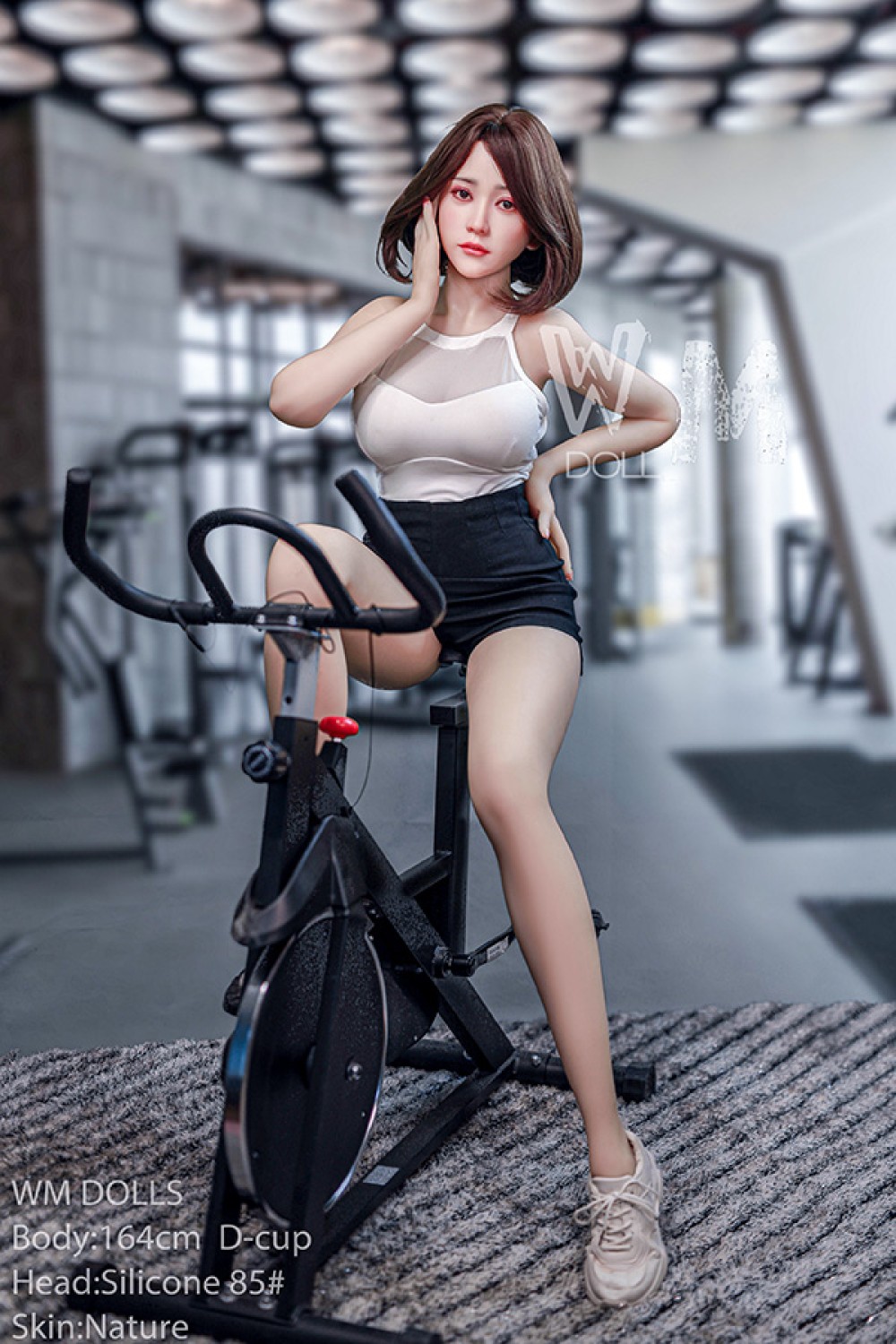 巨乳 熟女 ラブドール シリコンヘッド 茉莉江 164cm