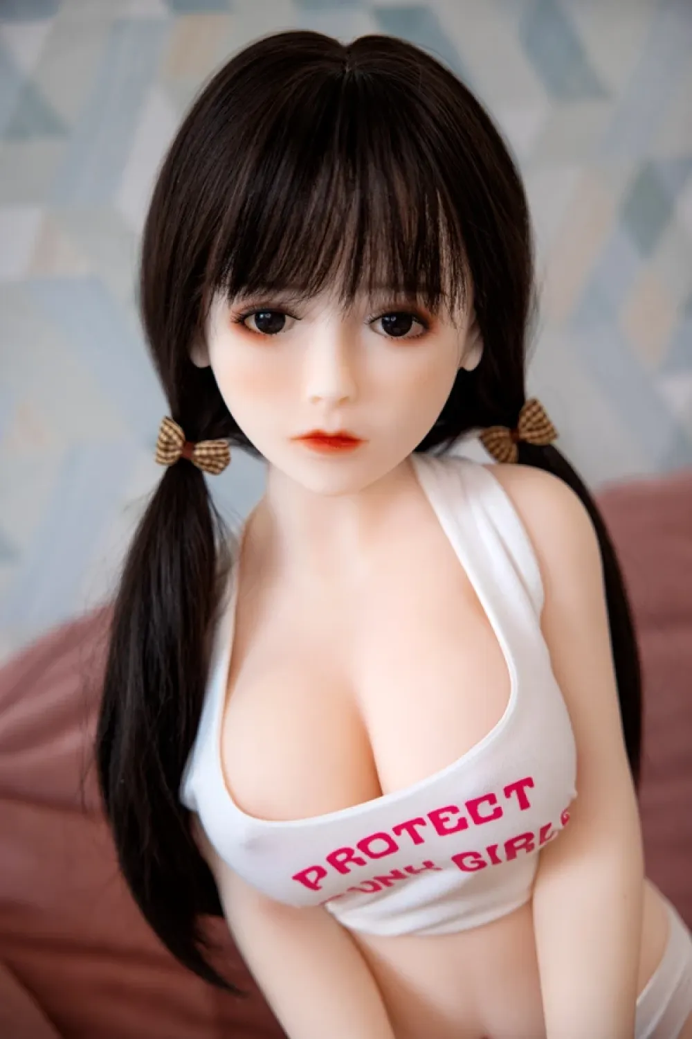 【レビュー&写真付き】幼くて柔らかい 巨乳ラブドール 咲花子 100cm