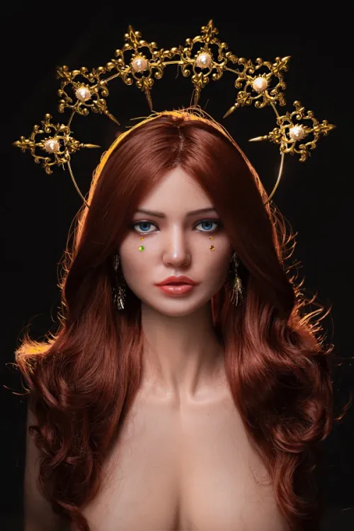SY Doll 可動式の顎 シリコンヘッド 販売 Patricia #M9