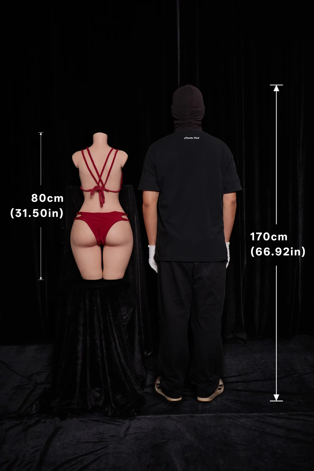 Climax Doll 80cm Acup シリコン ULW 881# Torso (Nature)