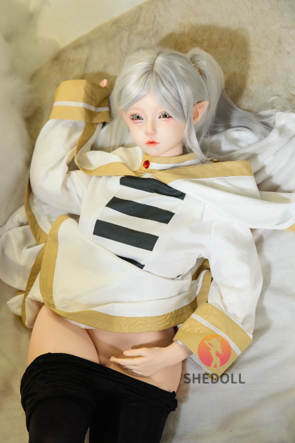 She Doll シリコンヘッド ボディ材質選択可能 エルフラブドールコスプレ 艾琳（Ailin）145cm Gカップ