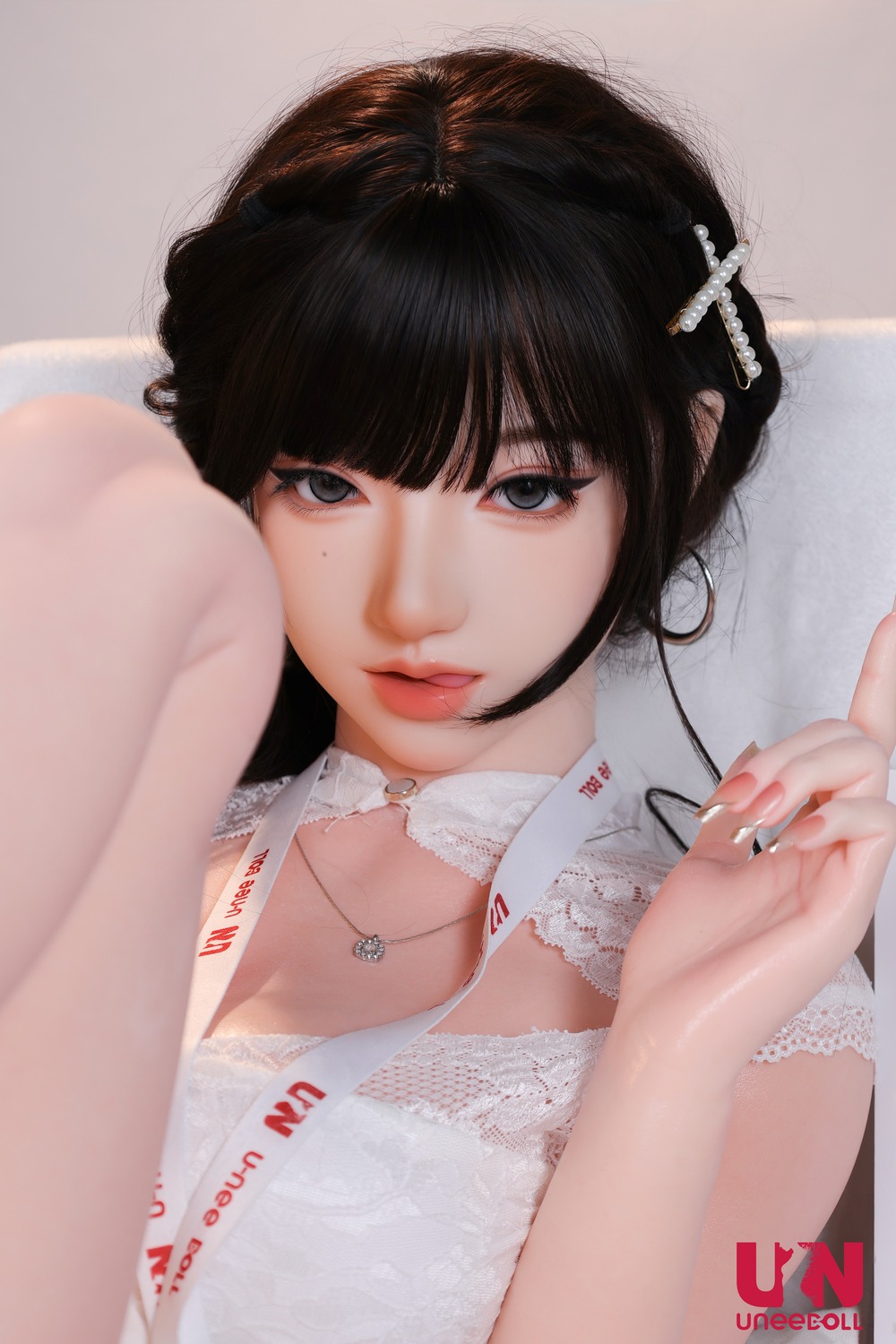 UNeedoll 165cm Dカップ 昭阳（Zhaoyang）ヘッド メイク① 精緻メイク仕様＋カスタマイズアイ フルシリコン製 清楚系ラブドール