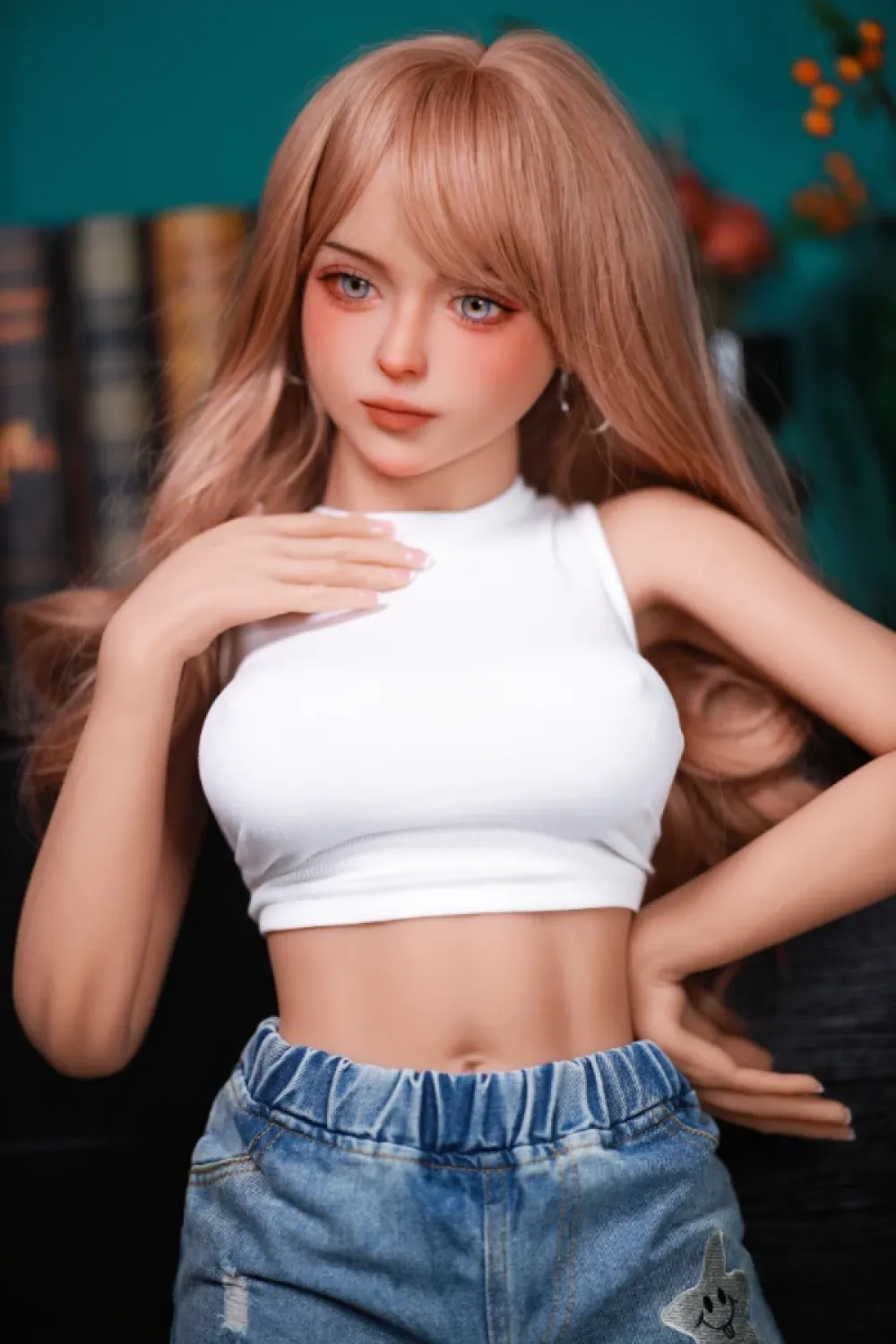 Fire Doll TPE製 妹系 外人ラブドール アイドルっぽい 鈴 128cm #48