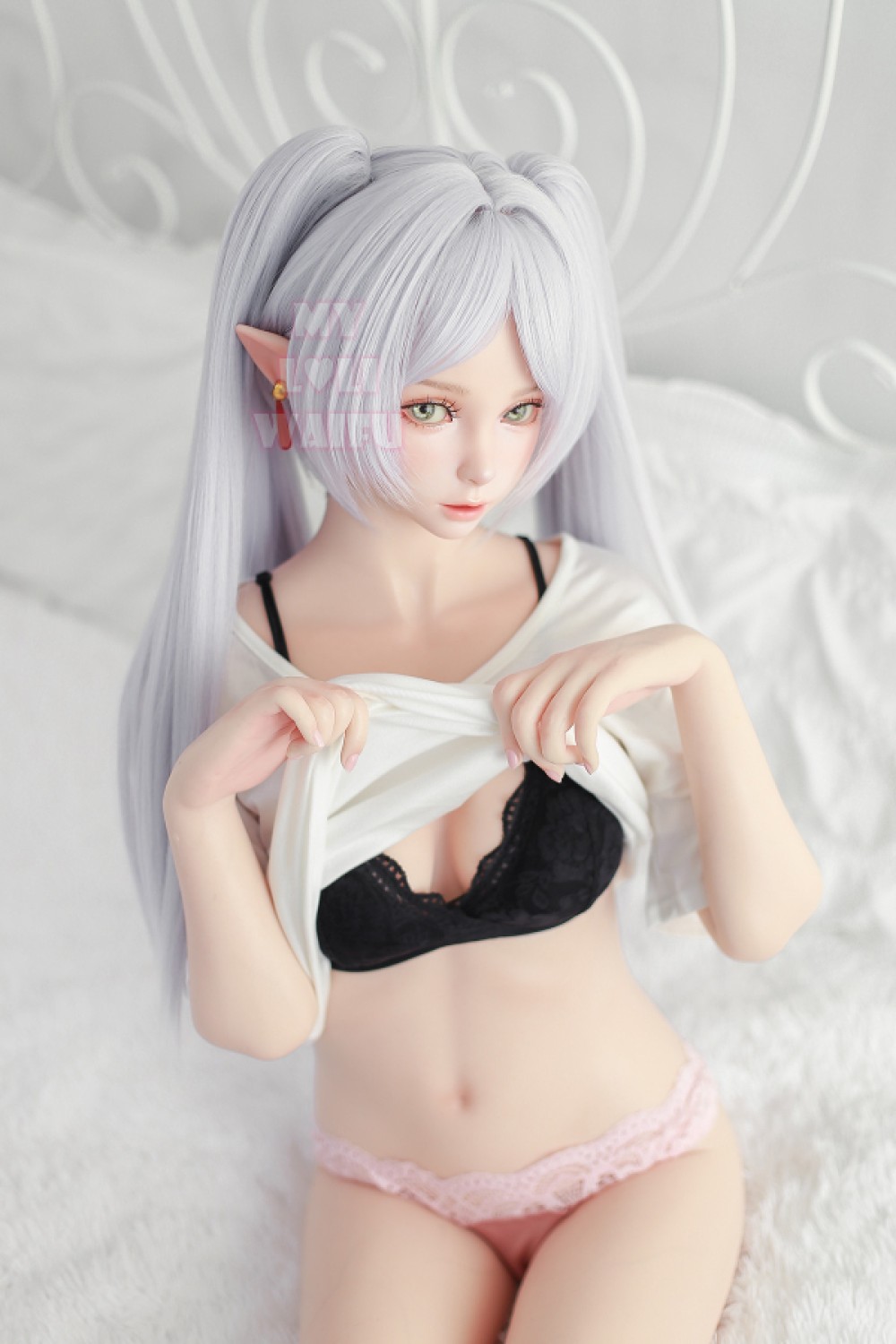 MLW DOLL シリコン製 エルフラブドール 萌え cosplay ROS機能付き ヒカリ 150cm B カップ #118B