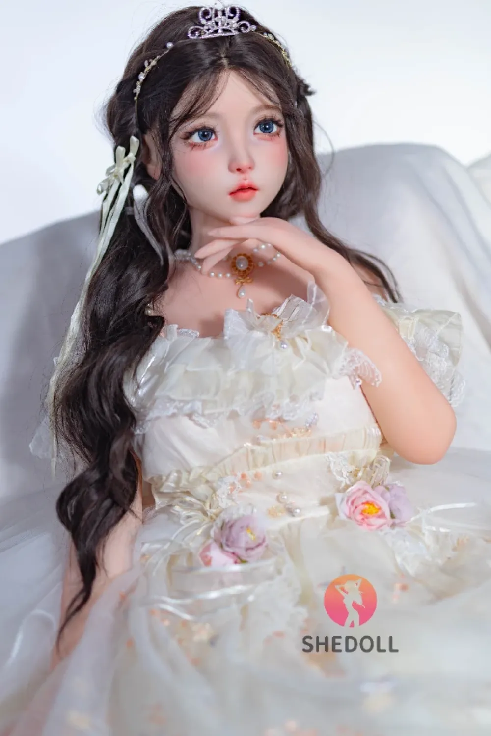 She Doll シリコンヘッド ボディ材質選択可能 アイドルっぽいダッチワイフ 無邪気 顎機能追加可 洛小乙（特殊メイク） 145cm Gカップ