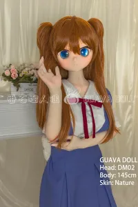 Guava Doll アニメラブドール PVCビニールヘッド DM02 手描きメイク 145cm 千遥 ツンデレ