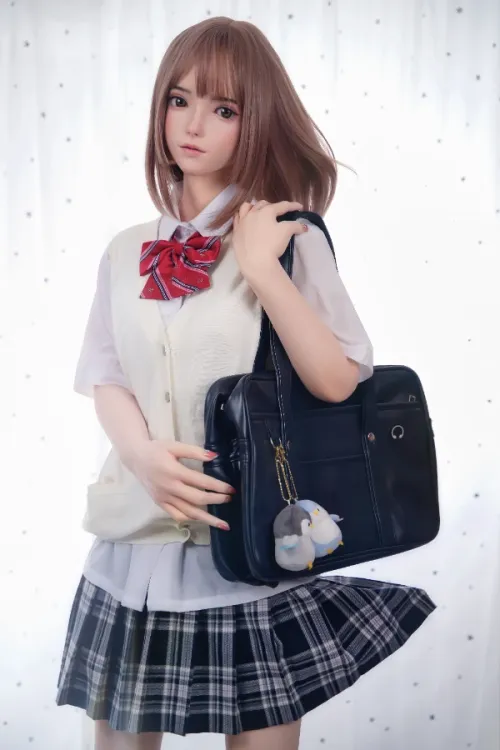 FU Doll シリコンヘッド 萌え系 ショットカットラブドール 元気 璐 150cm Bカップ #J024