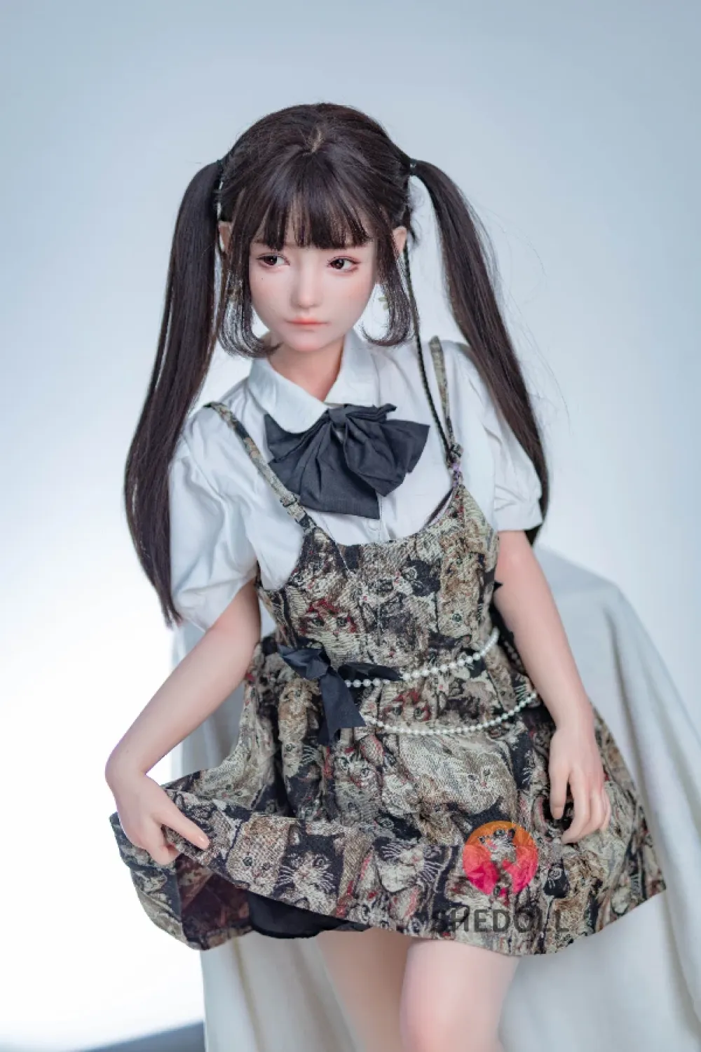 She Doll シリコンヘッド ボディ材質選択可能 アイドルっぽいラブドール 無邪気 顎機能追加可 小芙（特殊メイク） 148cm Dカップ