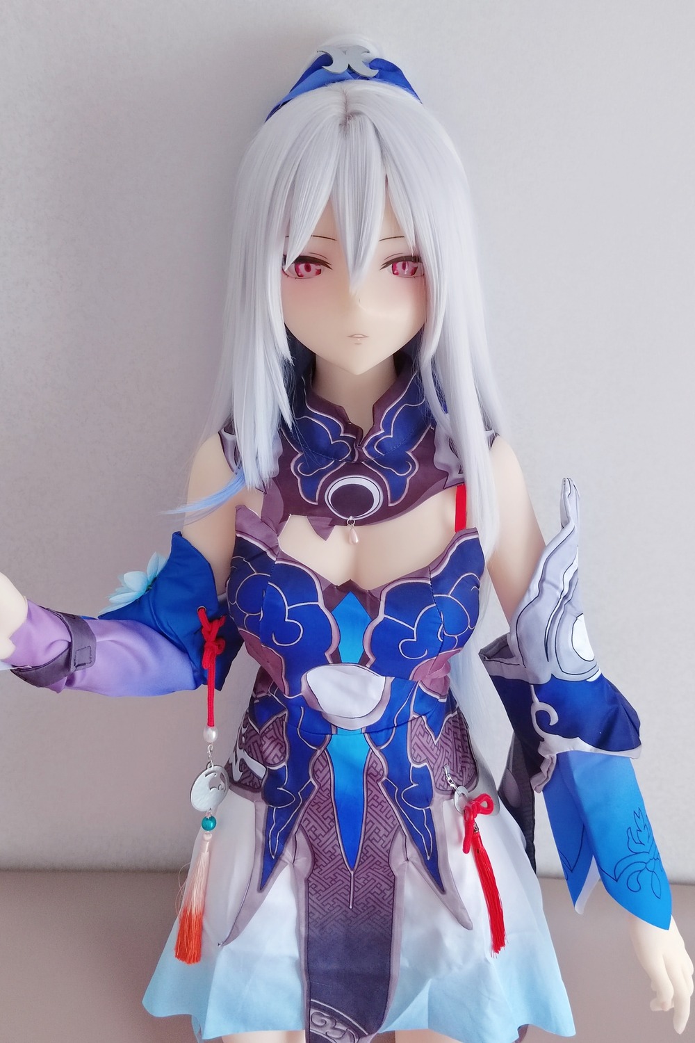 Aotume Doll 155cm Ccup シリコンヘッド+TPE体 镜流 半身ラブドール