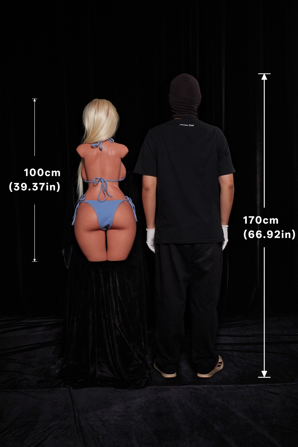 Climax Doll 80cm DDcup シリコン ULW 883 #Fiora 半身ラブドール