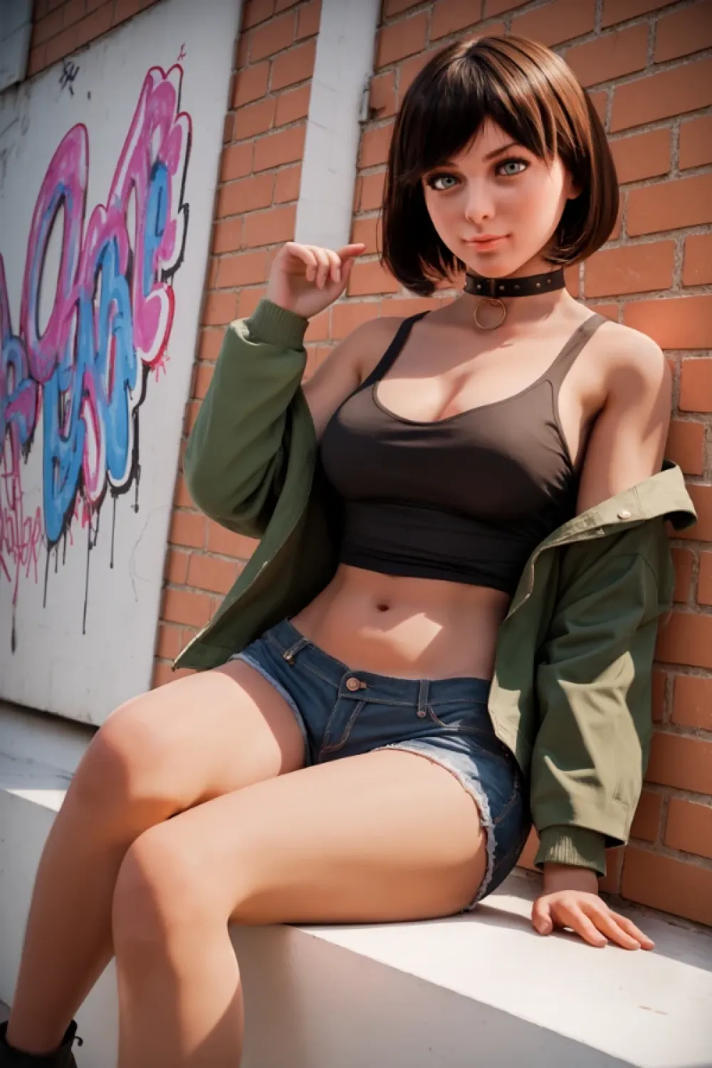 Aibei Doll シリコンヘッド クール系ダッチワイフ 美人 Hanna 151cm #AB17
