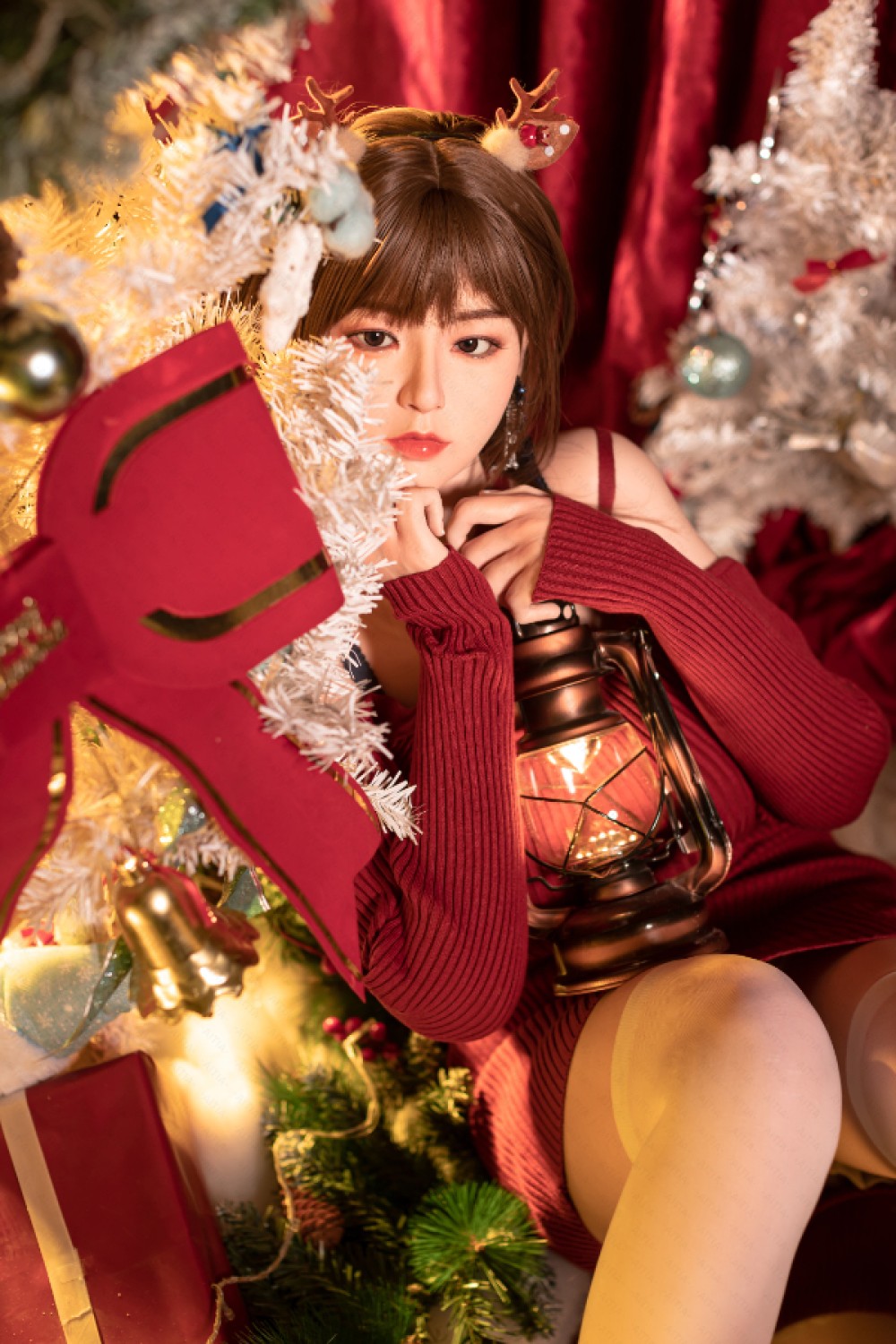 Aitia Doll 0227 フルシリコンラブドール クリスマス系 2.2 海棠 2番メイク 163cm