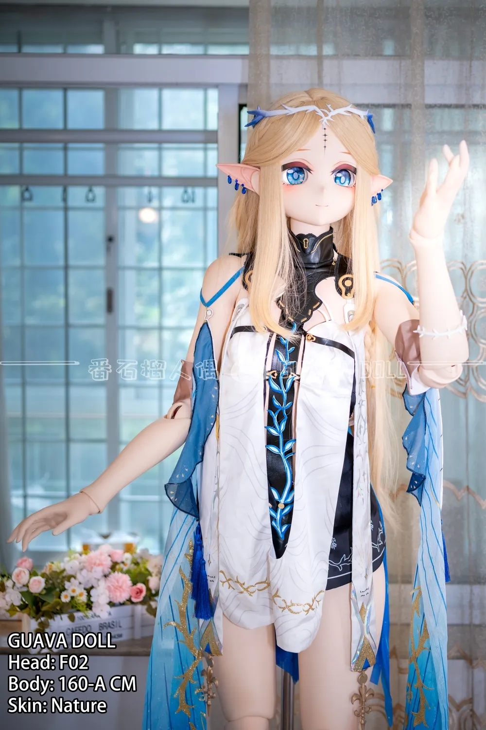 Guava Doll 160cm Dcup PVCヘッド PVCボディ 160cm-A 巨乳ラブドール