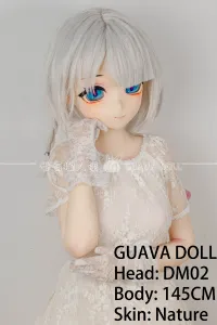 Guava Doll アニメラブドール お姫 PVCビニールヘッド DM02 手描きメイク 145cm 祐佳