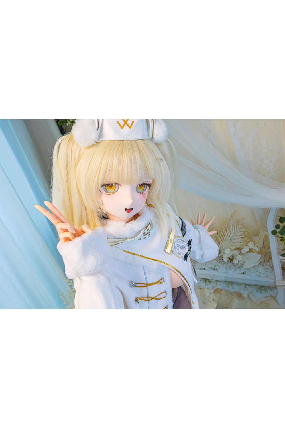 WM DOLL 笑顔フェイス 萌え系ドール シリコンボデイ PVCヘッド アニメ 晶子 157cm Y020