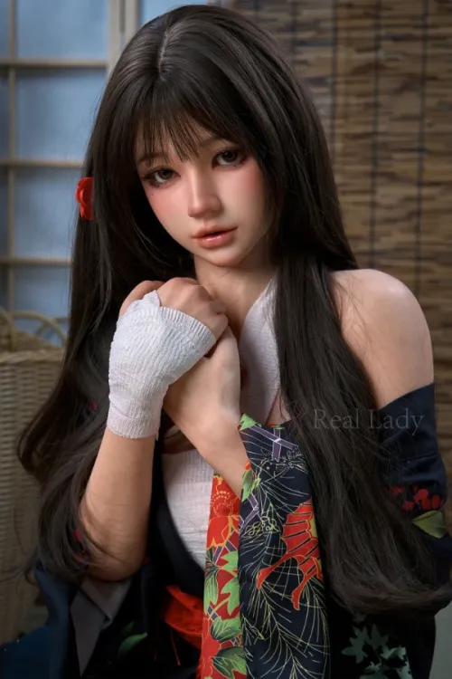Real Lady Doll 150cm Ecup シリコン T4 Silky Cream-Dangerous Heiress コスプレ系ラブドール