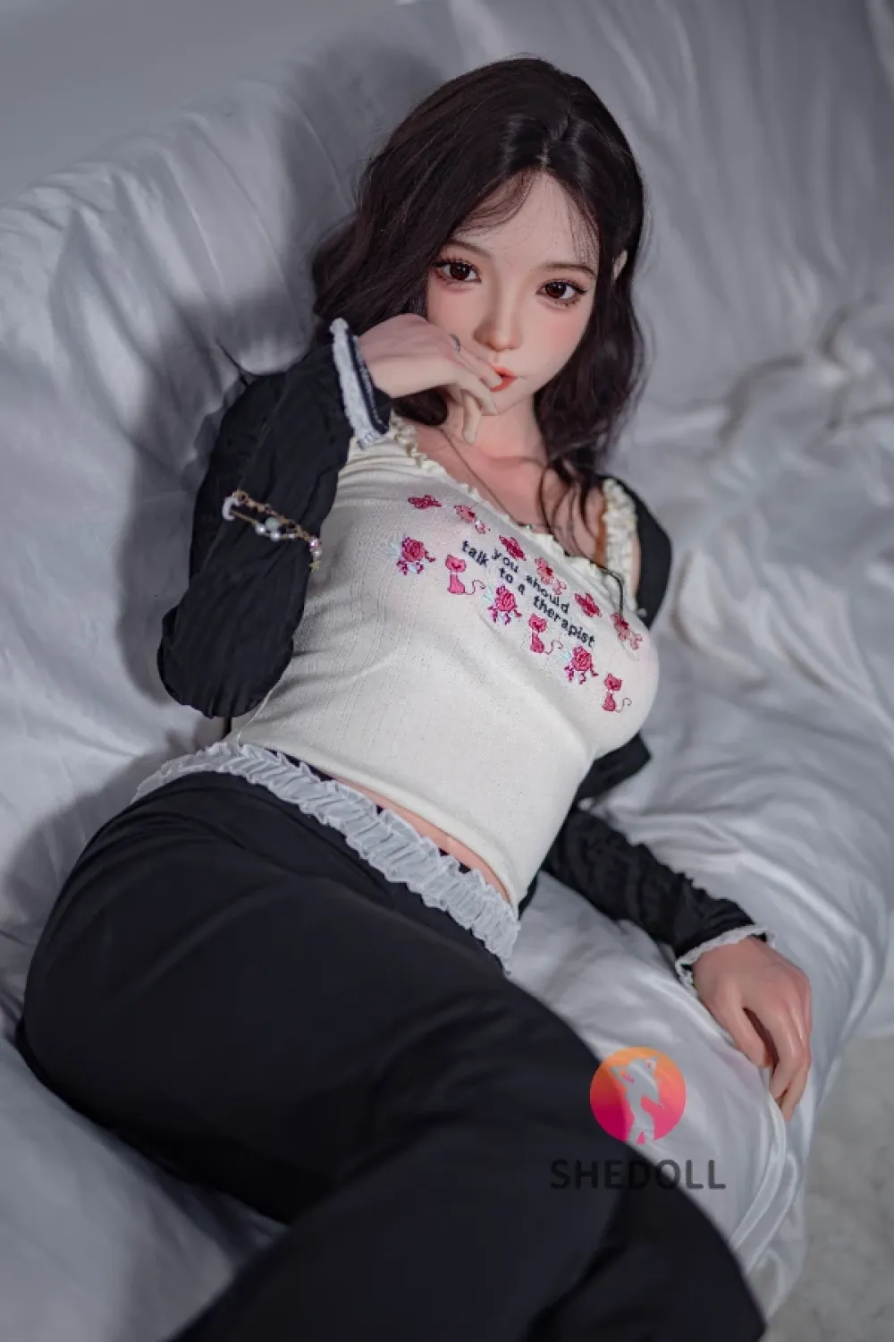 She Doll シリコンヘッド ボディ材質選択可能 美女セックスドール 綺麗 顎機能追加可能 薔薇（特殊メイク） 158cm Cカップ