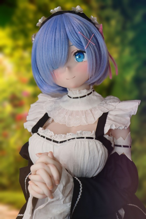 Croissant Doll 羊角社 PVCヘッド コスプレ アニメスタイル 手描きメイク レム 155cm P