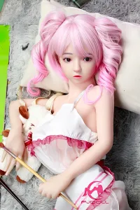 シリコンヘッド + TPE 体 巨乳 天真爛漫ラブドール 紀子 125cm