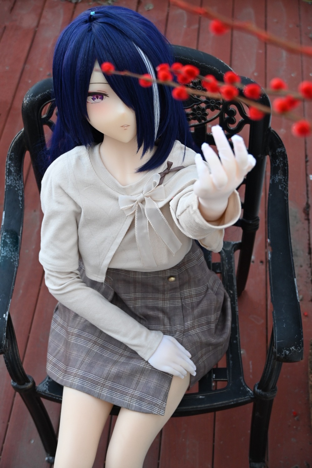 Aotume Doll 155cm Ccup シリコンヘッド+TPE体 黄泉 半身ラブドール