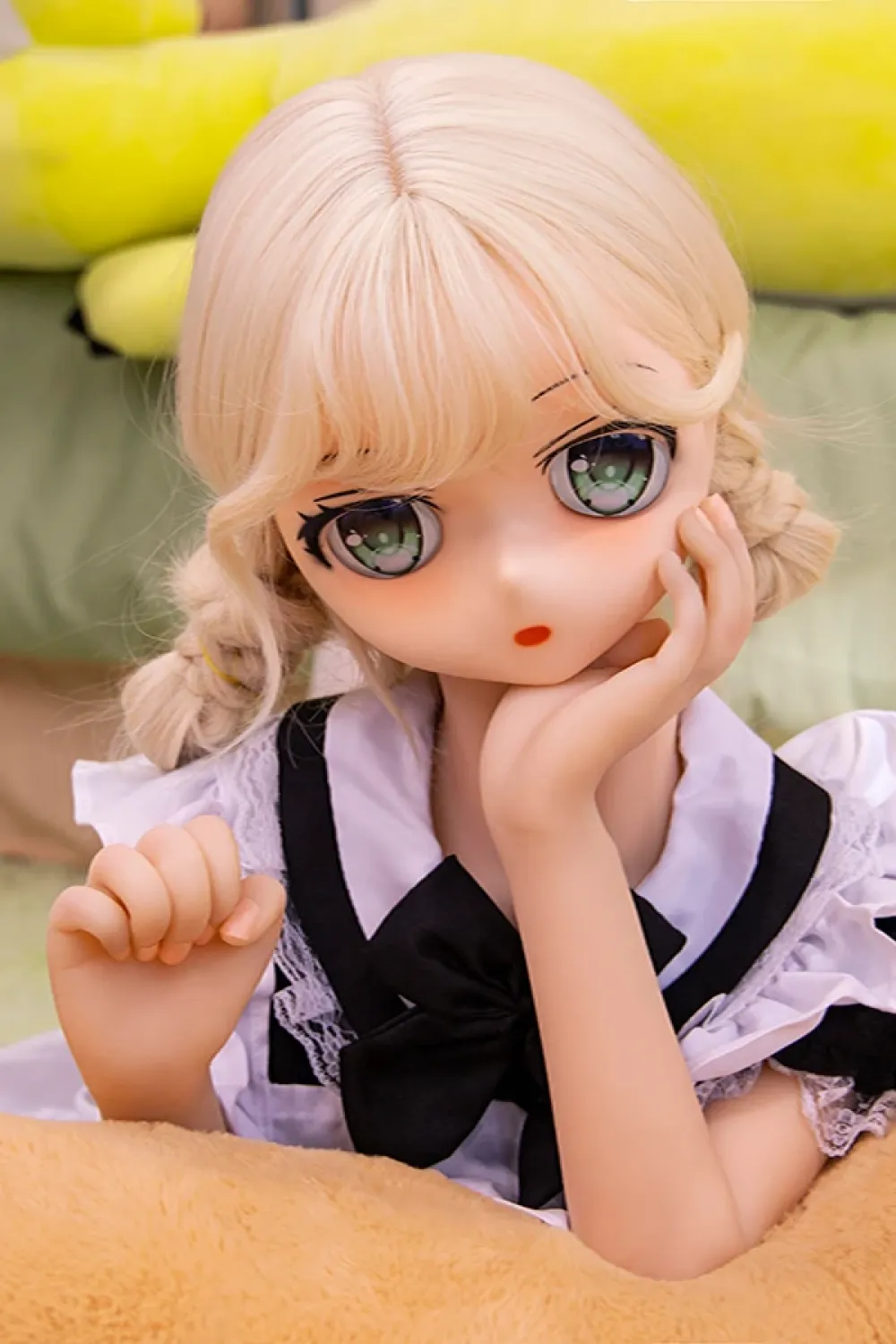 Dimu Doll 金髪ラブドール アニメ顔 PVC材質頭部 なな 138cm